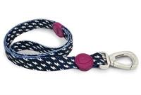 MORSO HONDENRIEM GERECYCLED POWER FLOW ZWART 120X1,5 CM TOT 6 KG - thumbnail