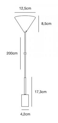 Nordlux PendelPaco messing - 2112053035