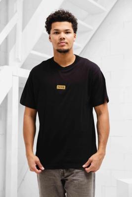 Versace Jeans Couture Logo Regular T-Shirt Heren Zwart - Maat XS - Kleur: Zwart | Soccerfanshop Versace Jeans Couture Logo Regular T-Shirt Heren Zwart - Maat XS - Kleur: Zwart | Soccerfanshop