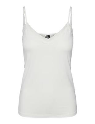 Dames hemd kant - Lace singlet kate - Kanten dames onderhemd - Microfiber singlet