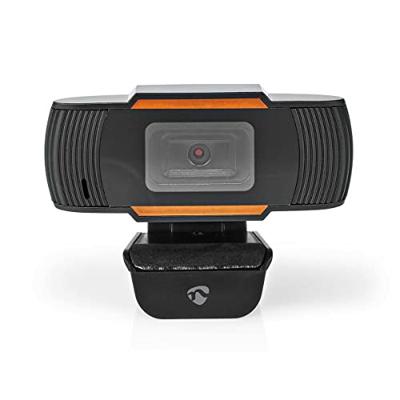 Nedis Webcam | Full HD@30fps | Vaste Scherpstelling | Zwart | 1 stuks - WCAM100BK WCAM100BK