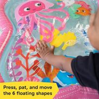 BABY EINSTEIN - JANET - Grote watermat voor baby meisjes, sensorisch en ontwikkelingsgericht spel, opblaasbaar, gemakkelijk schoon te maken, opvouwbaar, 0M+ - thumbnail