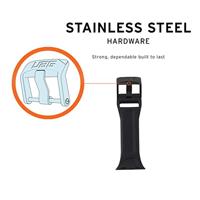 Urban Armor Gear Scout Sportieve horlogeband 44 mm, 45 mm, 46 mm Zwart Watch Ultra 2, Watch Ultra 3 - thumbnail