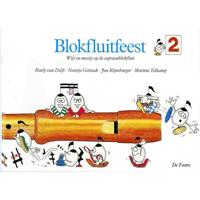 De Toorts Uitgeverij Blokfluitfeest 2 educatief boek - thumbnail