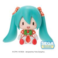 Character Vocal Series 01: Hatsune Miku Fuwa Petit Chibi Figure Hatsune Miku x Love and Berry Dress Up and Dance! Lovely Strawberry 8 cm - thumbnail