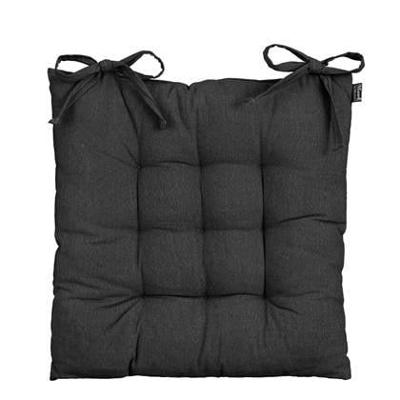 In The Mood Collection Paddy Stoelkussen - L46 x B46 cm - Zwart In The Mood Collection Paddy Stoelkussen - L46 x B46 cm - Zwart