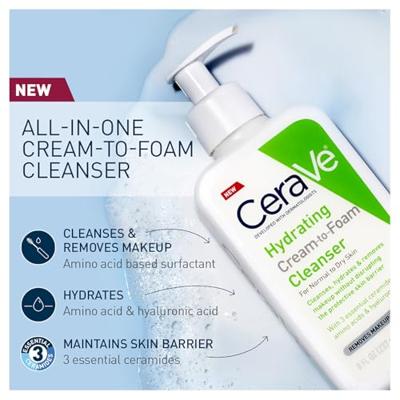 Reinigingscrème CeraVe Mousse 236 ml Schuim