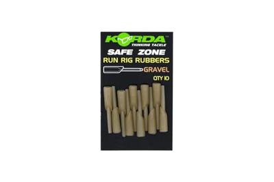Korda Run Rig Rubber 10 stuks Clay