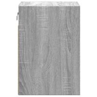 Tv-wandmeubels met LED 2 st 41x31x45 cm grijs sonoma eikenkleur - thumbnail