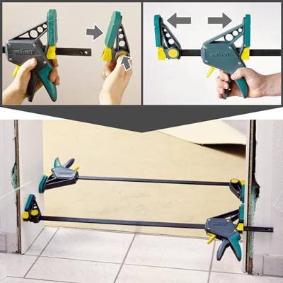 Wolfcraft 3030000 EHZ eenhandklem PRO 100/150 mm Spanbreedte (max.):150 mm Afm. werkbereik:100 mm - thumbnail