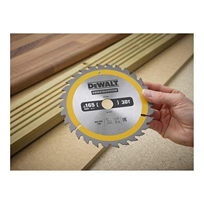 DeWALT Cirkelzaagblad voor Hout | Construction | Ø 165mm Asgat 20mm 30T - DT1935-QZ - thumbnail