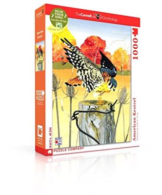 New York Puzzle Company Amerikaanse Torenvalk - 1000 stukjes