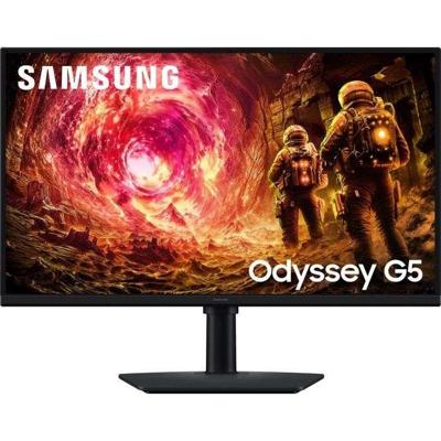 Gaming PC-monitor - SAMSUNG - 27" - WQHD - 180Hz - IPS-paneel - 1ms - Verstelbare standaard - ODYSSEY G5 - G50F