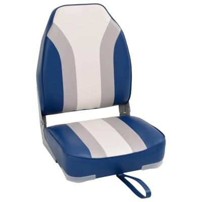 VidaXL 2-delige bootstoelenset met hoge rugleuning inklapbaar