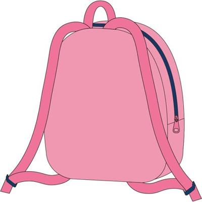 Schoolrugzak Minnie Mouse Roze 18 x 22 x 4 cm