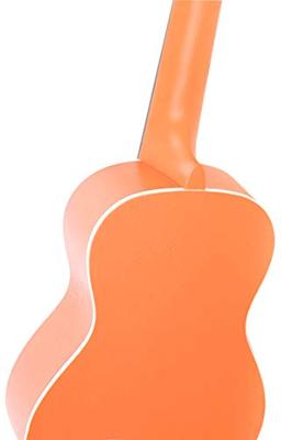 Ortega RUPUKI Earth Series Concert Size Ukulele Pumpkin Orange concert ukelele