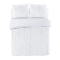 Papillon Deluxe Canberra Dekbedovertrek Wit-1-persoons (140 x 200/220 cm) - thumbnail