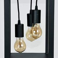 LABEL51 Tafellamp 'Dangle', Metaal, 3 lamps, kleur Zwart - thumbnail