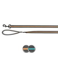 TRIXIE HONDENRIEM FUSION GRAFIET GRIJS / OCEAAN BLAUW 180X1,7 CM - thumbnail