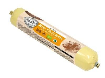 Renske Organic vers gestoomd kip natvoer hond (worst 500 g) 500 g