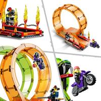 LEGO city 60339 dubbele loop stunt arena - thumbnail
