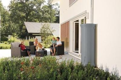 Garantia design regenton column 500 liter steengrijs - thumbnail