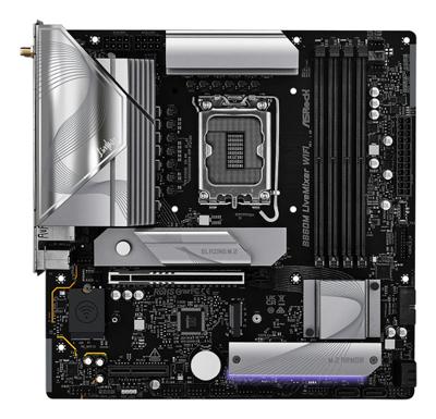 ASRock B860M LiveMixer WiFi Moederbord Socket Intel LGA 1851