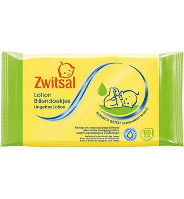 Zwitsal Billendoekjes lotion 65 Stuks Zwitsal Billendoekjes lotion 65 Stuks