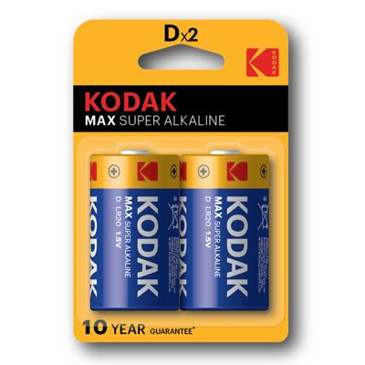 Alkalinebatterij Kodak LR20 1,5 V (2 pcs)