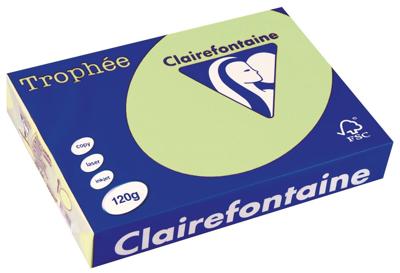 Clairefontaine Trophée Pastel, gekleurd papier, A4, 120 g, 250 vel, groen