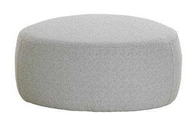 Light & Living Poef 'Liberia' Bouclé, 80 x 80cm, kleur Beige