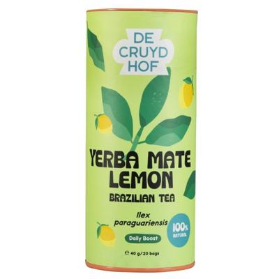 Cruydhof Thee Yerba Mate Lemon/ Ilex Paraguariensis