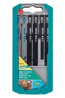 Wolfcraft Set decoupeerzaagbladen | 10-delig | U-schacht | 1 set - 8631000 - thumbnail