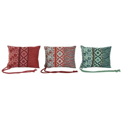 Kussen Home ESPRIT Rood Groen Koraal 30 x 10 x 20 cm (3 Stuks) Kussen Home ESPRIT Rood Groen Koraal 30 x 10 x 20 cm (3 Stuks)