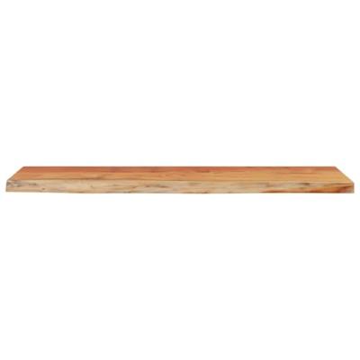 Wandschap rechthoekig natuurlijke rand 80x20x3,8 cm acaciahout Wandschap rechthoekig natuurlijke rand 80x20x3,8 cm acaciahout