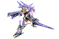 Megami Device Plastic Model Kit 1/1 Buster Doll Paladin Darkness Claw 17 cm - thumbnail