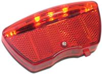 Dragerachterlicht Ikzi 5-led met Sensor incl. batterijen - thumbnail