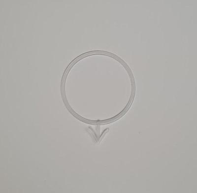 Folderring diameter 45 mm - 100 stuks