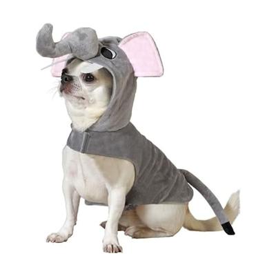 Kostuum voor honden Maat L Olifant