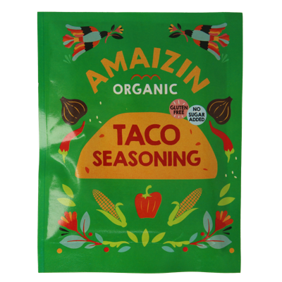 Taco kruidenmix bio 30 Gram Taco kruidenmix bio 30 Gram