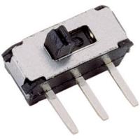 TRU COMPONENTS 708020 Schuifschakelaar 6 V/DC 0.3 A 1x aan/aan 1 stuk(s) - thumbnail