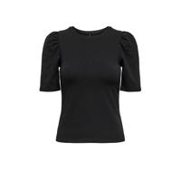 ONLY top ONLLIVE LOVE zwart - thumbnail