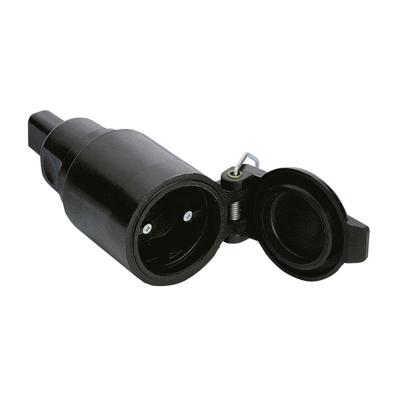 Plug-in basis FNP Zwart Oppervlak 16 A
