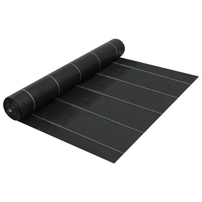 VidaXL Worteldoek 1x10 m pp zwart VidaXL Worteldoek 1x10 m pp zwart
