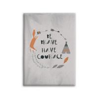 aymax fleeceplaid grijs 130x160cm polyester - thumbnail