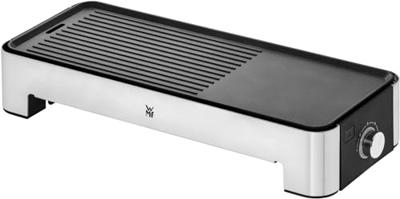 WMF 0415170011 Tafelgrill Elektrisch Met handmatige temperatuursinstelling Zwart, Zilver