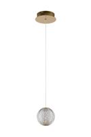 Lucide CINTRA - Hanglamp - Ø 14 cm - LED - 1x5,7W 2700K - Transparant - thumbnail