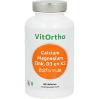 VitOrtho Calcium Magnesium Zink, D3 en K2 Tabletten - thumbnail