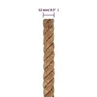 Touw 12 mm 250 m 100% jute - thumbnail