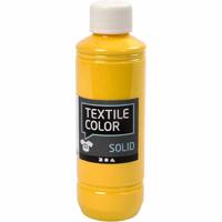 Creativ Company Textile color dekkende textielverf - geel, 250ml - thumbnail